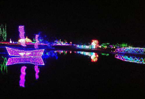 中华紫薇园梦幻灯光节，约你来赴一场光影盛会！