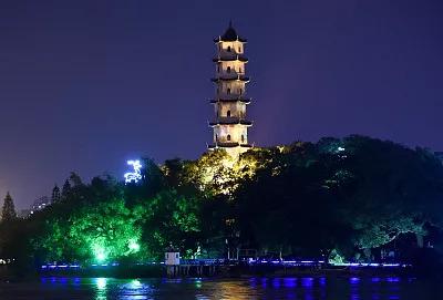 荣事达智能照明·江心屿夜景 荣事达智能照明·江心屿夜景