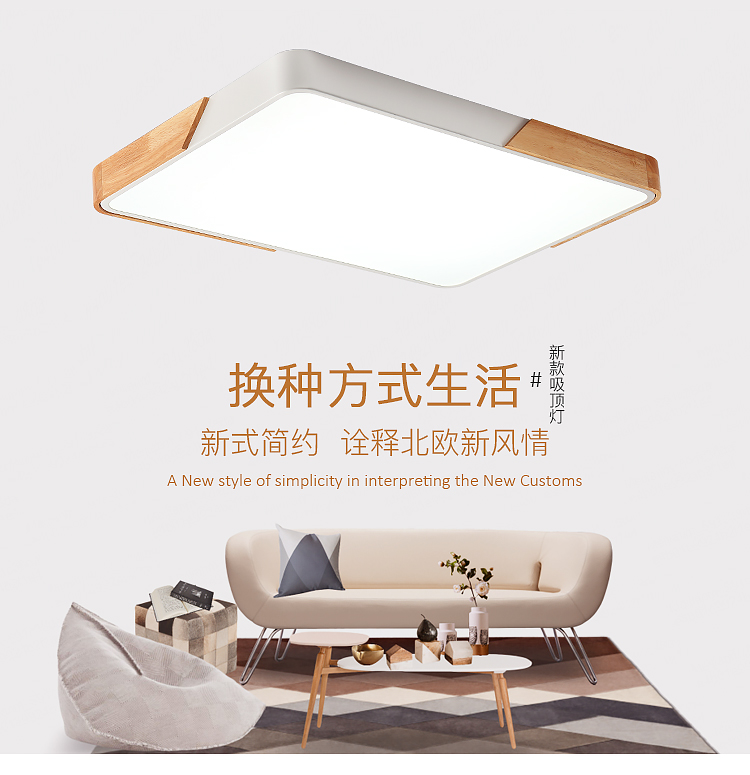 荣事达家居照明-新款吸顶灯